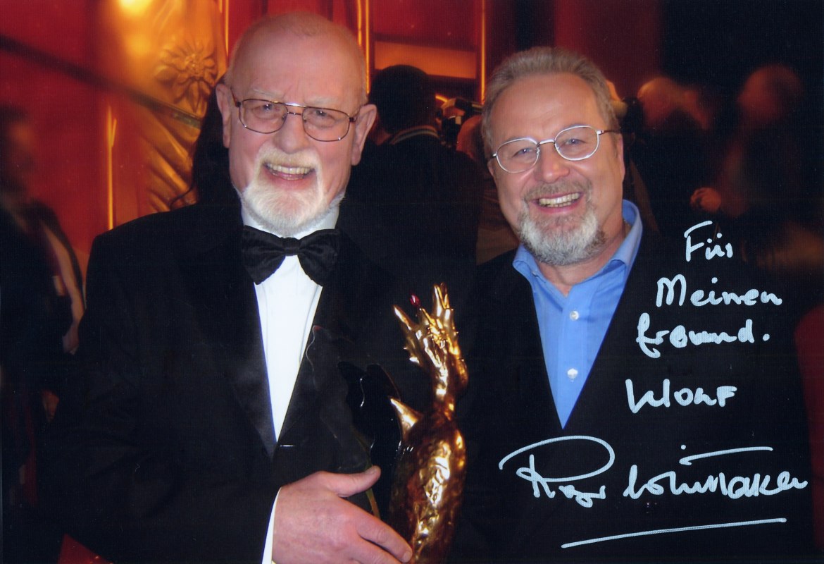 Foto von Wolf Junghann&szlig; und Roger Whittaker // &copy; Wolf Junghann&szlig;