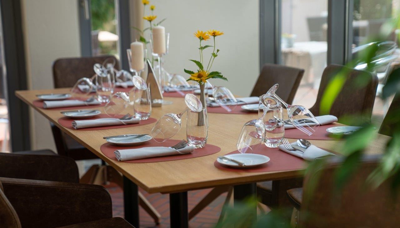 Der Restaurantbereich im Hotel Kleines Meer, &copy; Hotel Kleines Meer