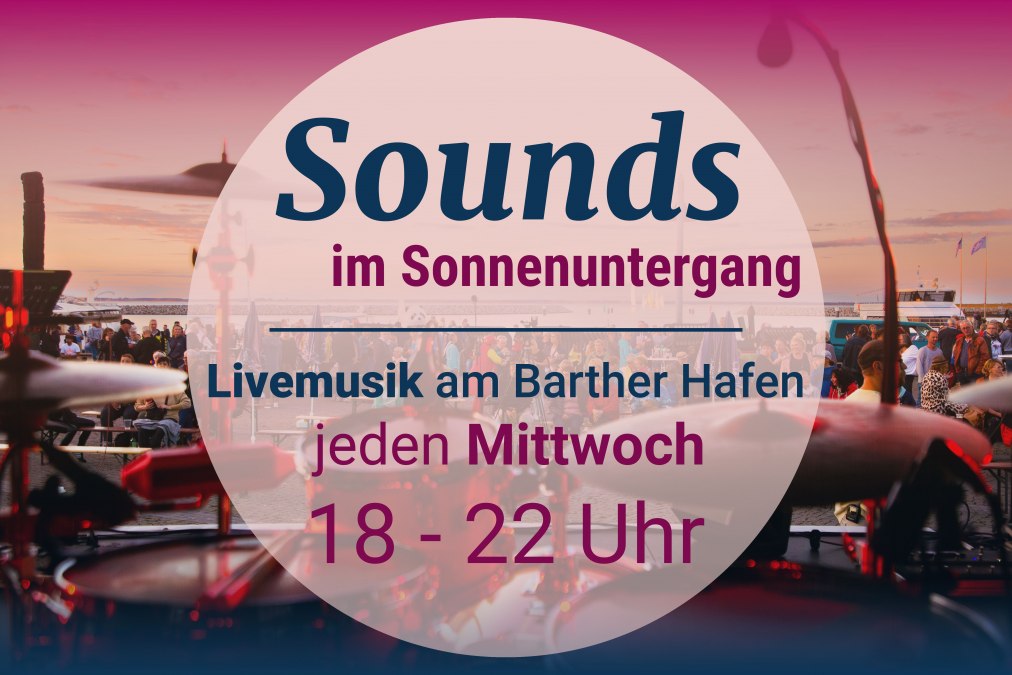 Sounds im Sonnenuntergang, © Stadt Barth Sounds im Sonnenuntergang, © Stadt Barth