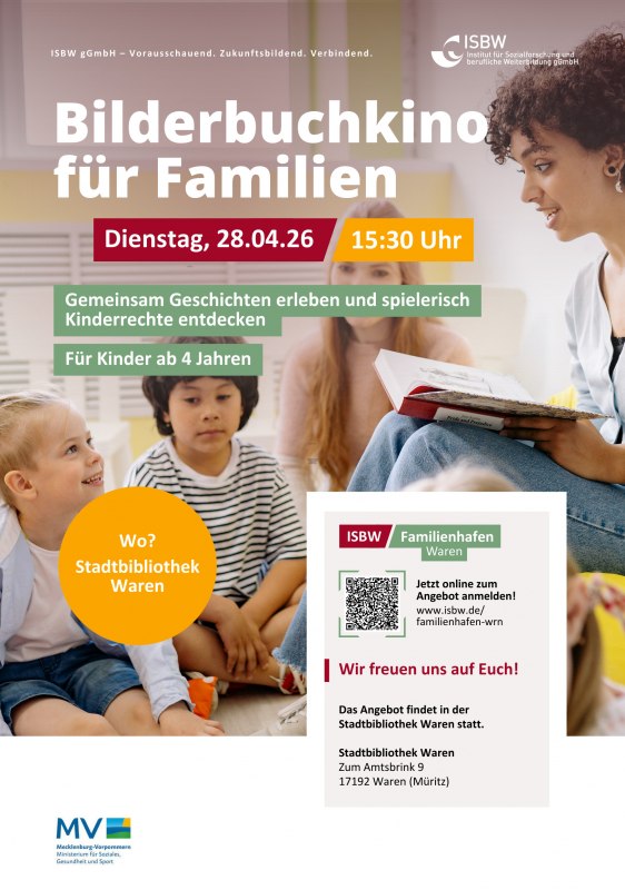F&uuml;r Kinder ab 4 Jahren und ihre Eltern // &copy; ISBW (Verwendung genehmigt)