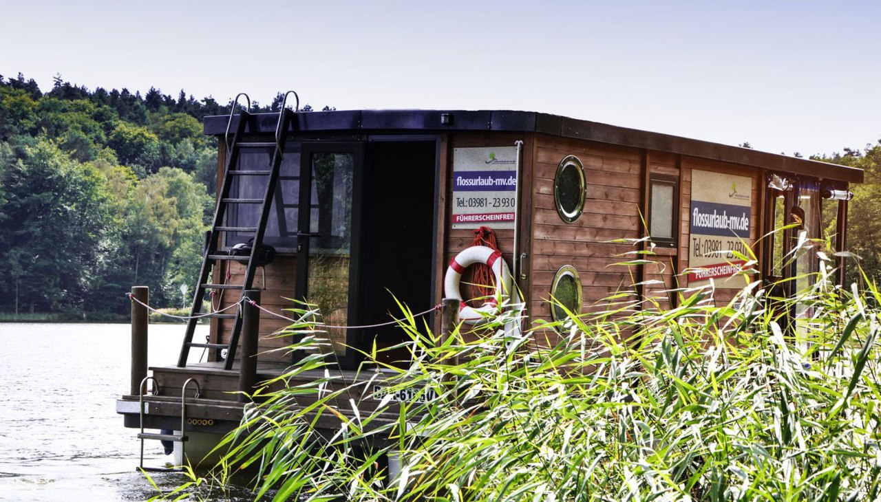 D7 im Schilf, &copy; Flossurlaub MV