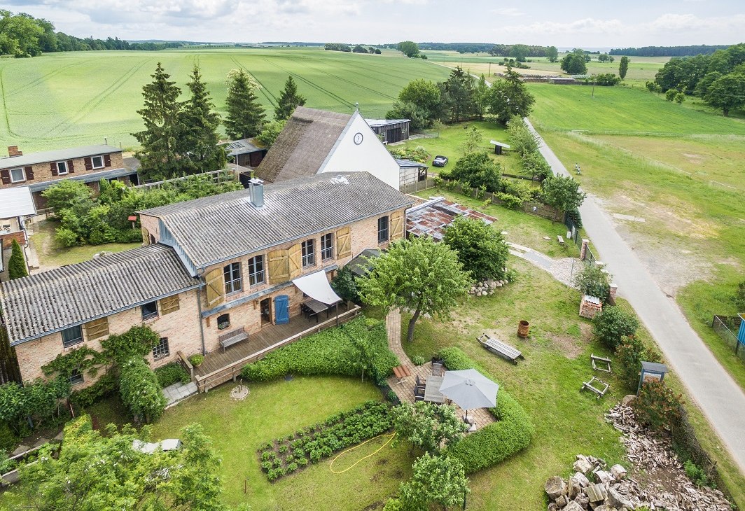 Backsteinhus Luftaufnahmen, © Backsteinhus Holger Stein