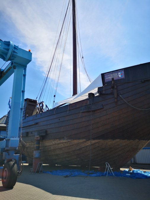 Schiffsausbesserungen, &copy; Stadt Barth