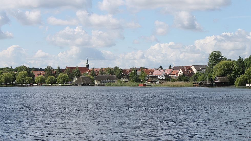 Auch Krakow liegt am gleichnahmigen See, © Touristinformation Krakow am See