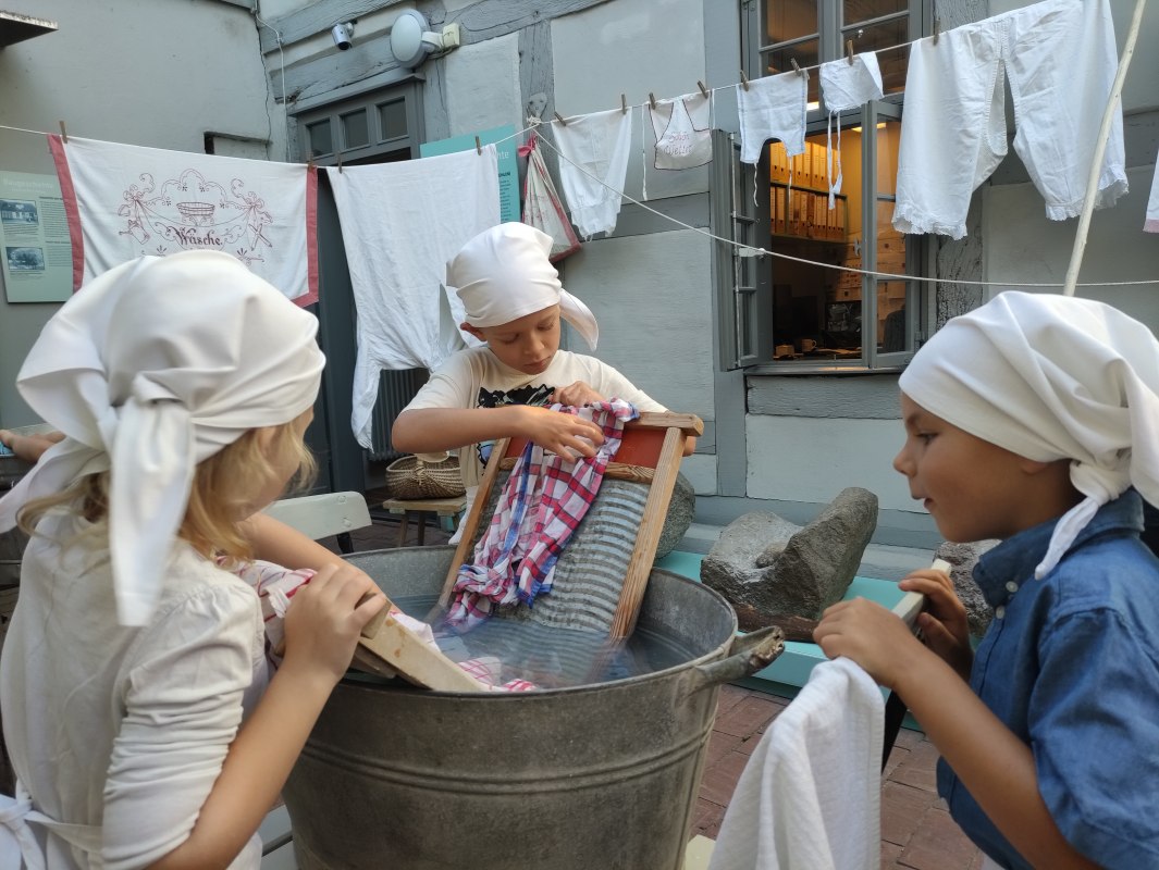 Waschtag im Stadtmuseum Foto Jana Koch, &copy; Jana Koch