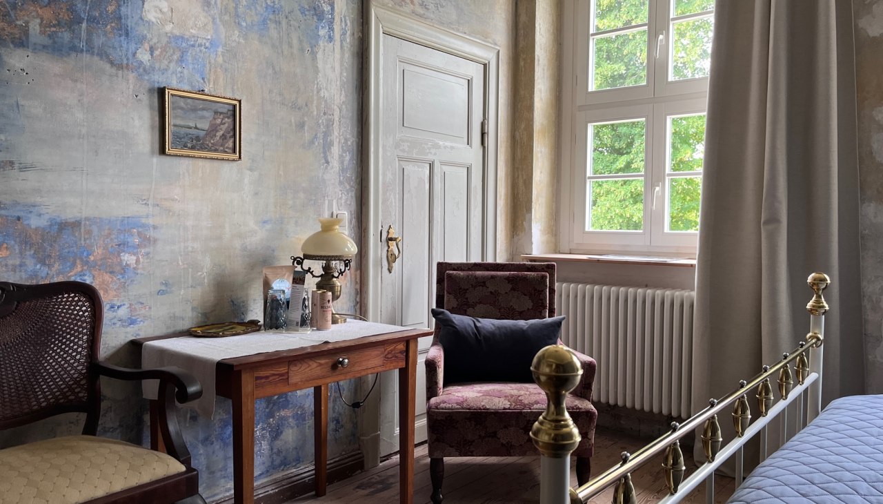 Blaues Zimmer, &copy; Gutshaus Manderow