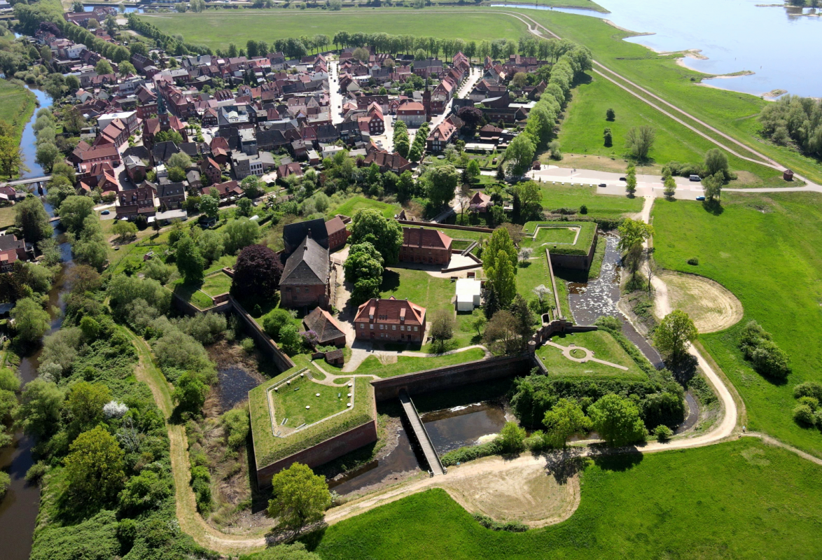 Luftbild Festung D&ouml;mitz // &copy; Stadt D&ouml;mitz