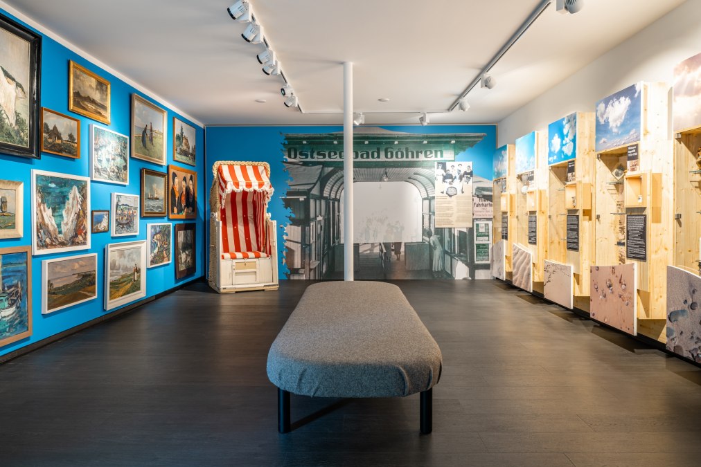 Heimatmuseum Mönchgut in Göhren auf Rügen und die Ausstellung, © TMV/Gross Heimatmuseum Mönchgut in Göhren auf Rügen und die Ausstellung, © TMV/Gross