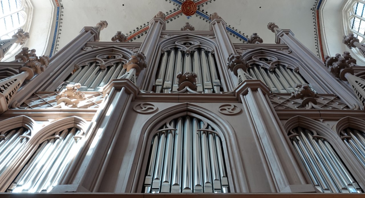 Buchholz-Orgel in St. Nikolai Stralsund // © Kimu Buchholz-Orgel in St. Nikolai Stralsund // © Kimu