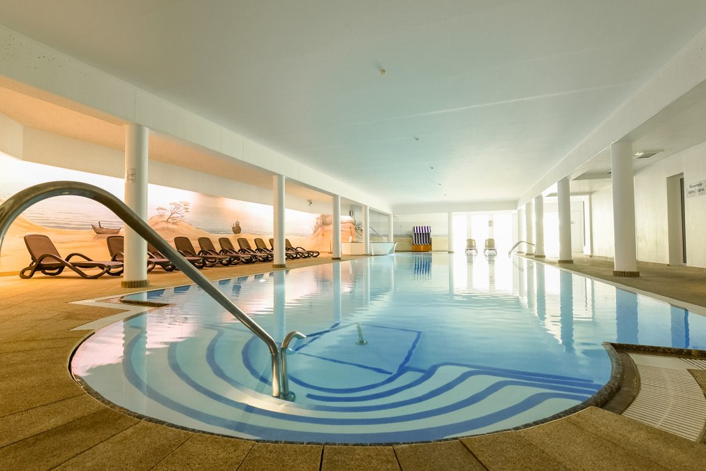 Indoor-Pool (18 x 6,5 m), © Promenadenhotel Admiral Indoor-Pool (18 x 6,5 m), © Promenadenhotel Admiral