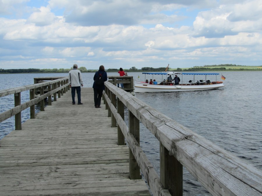 Anleger Barkasse Regulus in Teschow, © Jana Koch