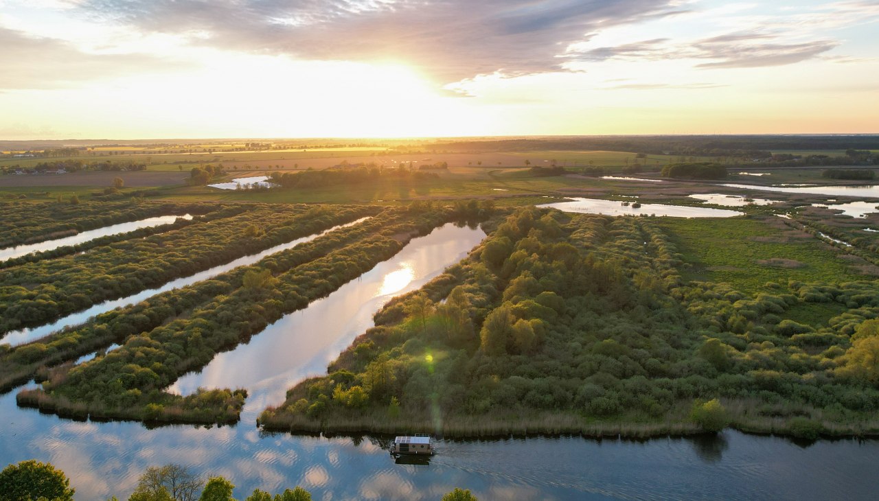 Hausbooturlaub auf der Peene, © Flussentdecker