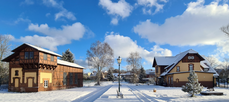Bahnhof Kl&uuml;tz, &copy; E.Eckert