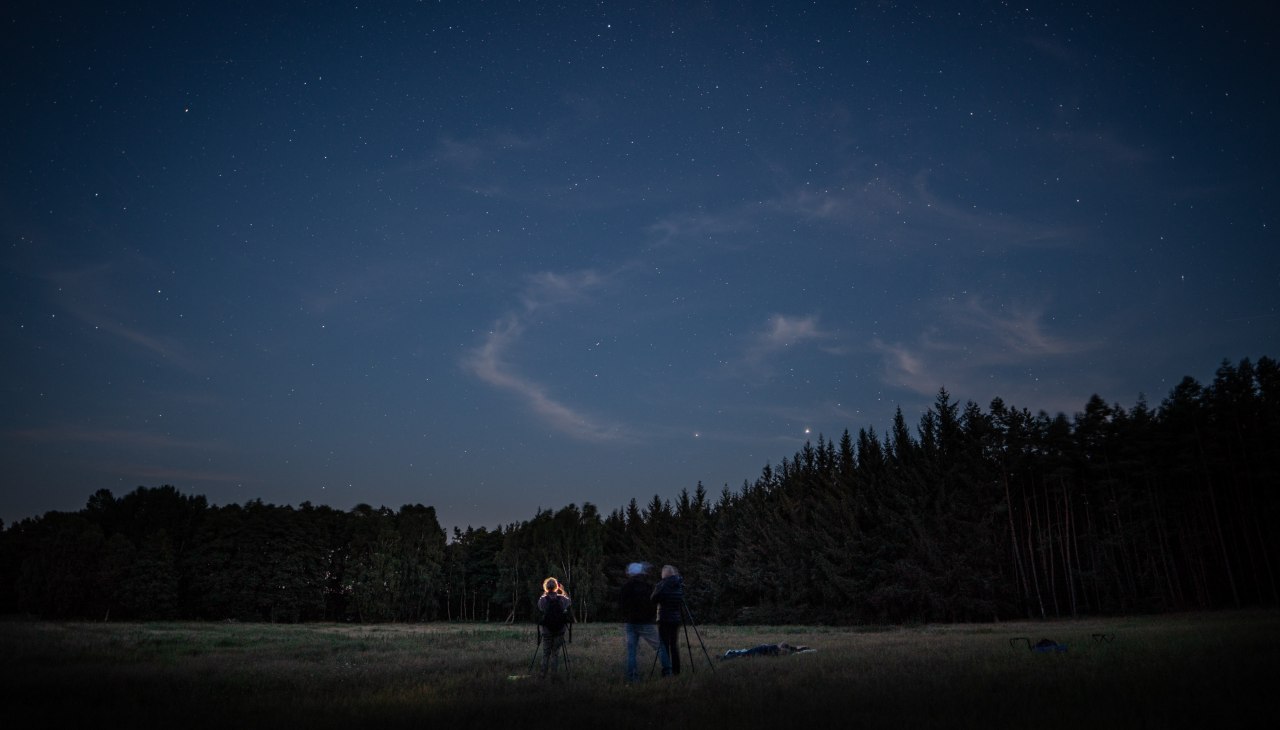 Sternenhimmel am Kummerower See, &copy; Tobias Kramer
