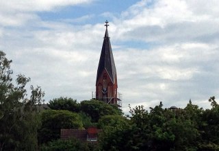 Blick auf den Prohner Kirchturm // © Sabrina Wittkopf-Schade Blick auf den Prohner Kirchturm // © Sabrina Wittkopf-Schade