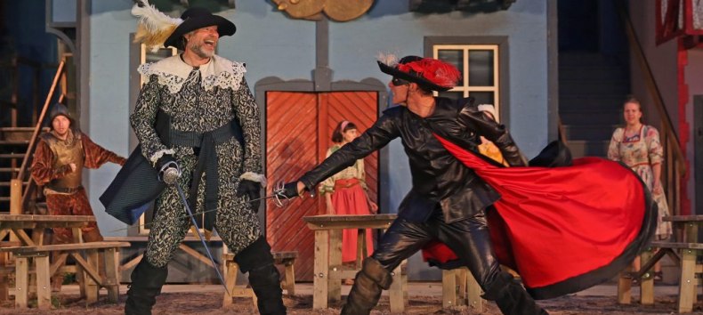 M&uuml;ritz-Saga auf der Freilichtb&uuml;hne Waren (M&uuml;ritz), &copy; M&uuml;ritz-Saga 2024