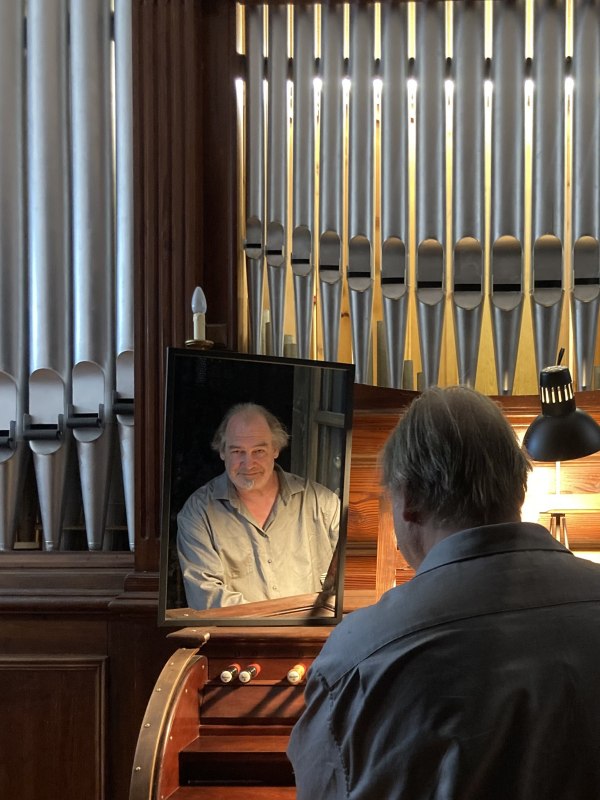 Werner Lamm an der Orgel // © Werner Lamm Werner Lamm an der Orgel // © Werner Lamm