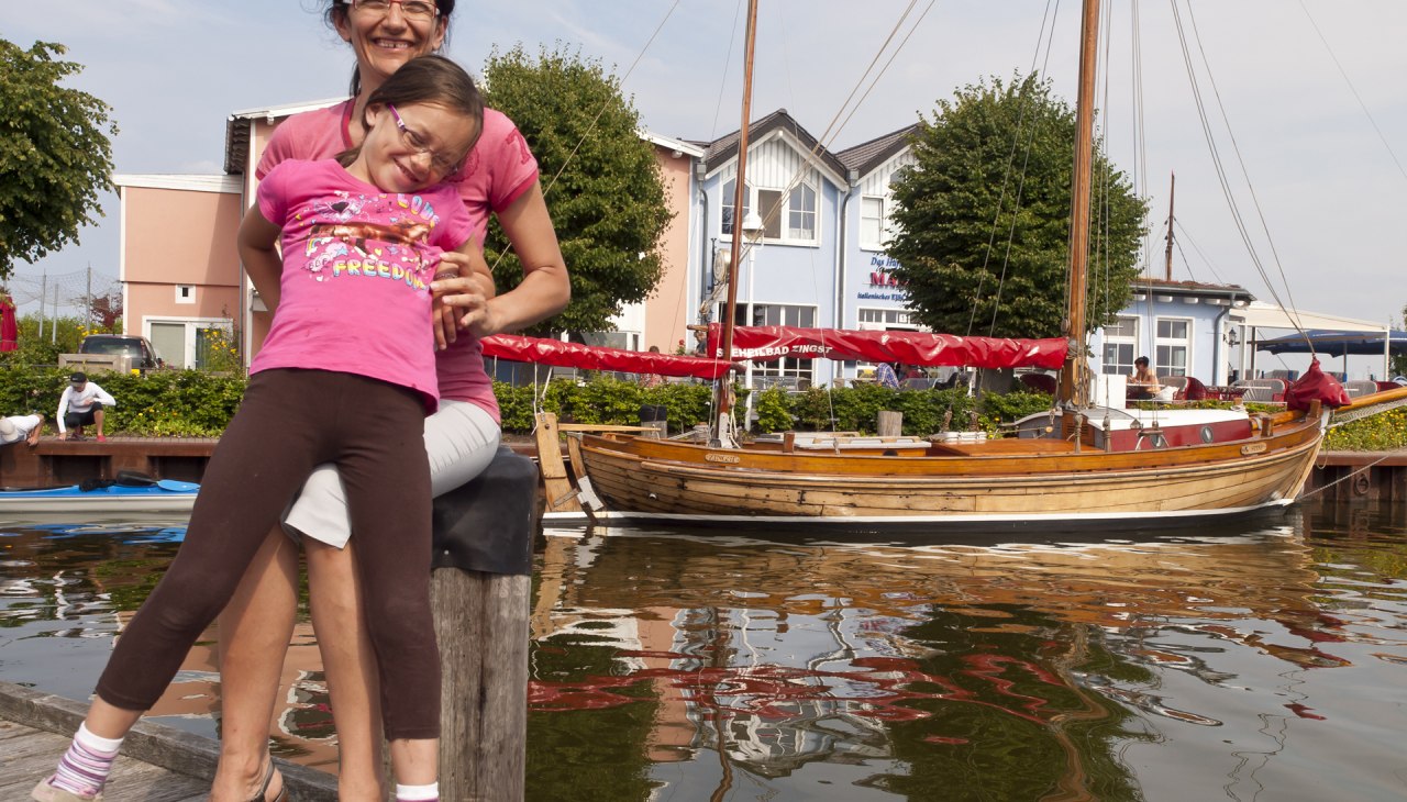 Idylle und maritime Atmosphäre am Hafen Zingst, © Frank Burger Idylle und maritime Atmosphäre am Hafen Zingst, © Frank Burger