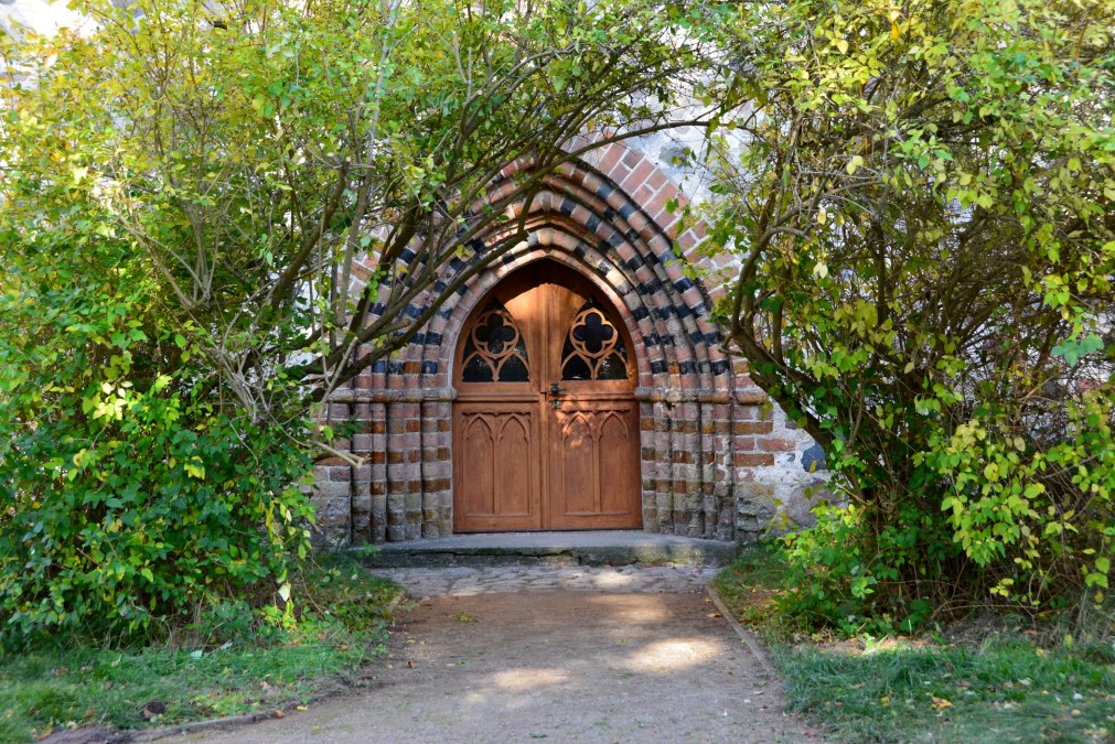 Kirche Groß Gievitz, Südportal, © Förderverein Kirche Groß Gievitz, Südportal, © Förderverein