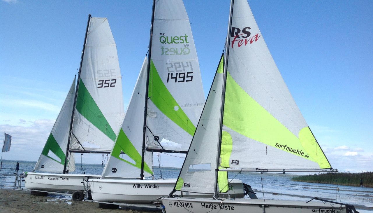 Alles klaar voor de zeilcursus, &copy; Katamaran- und Surfm&uuml;hle