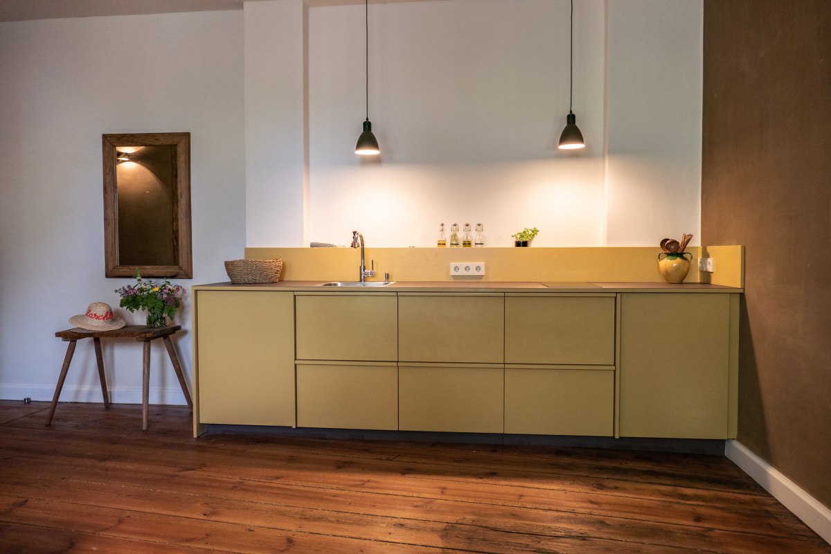 Alle vakantiewoningen hebben een keuken // &copy; Kr&uuml;ger