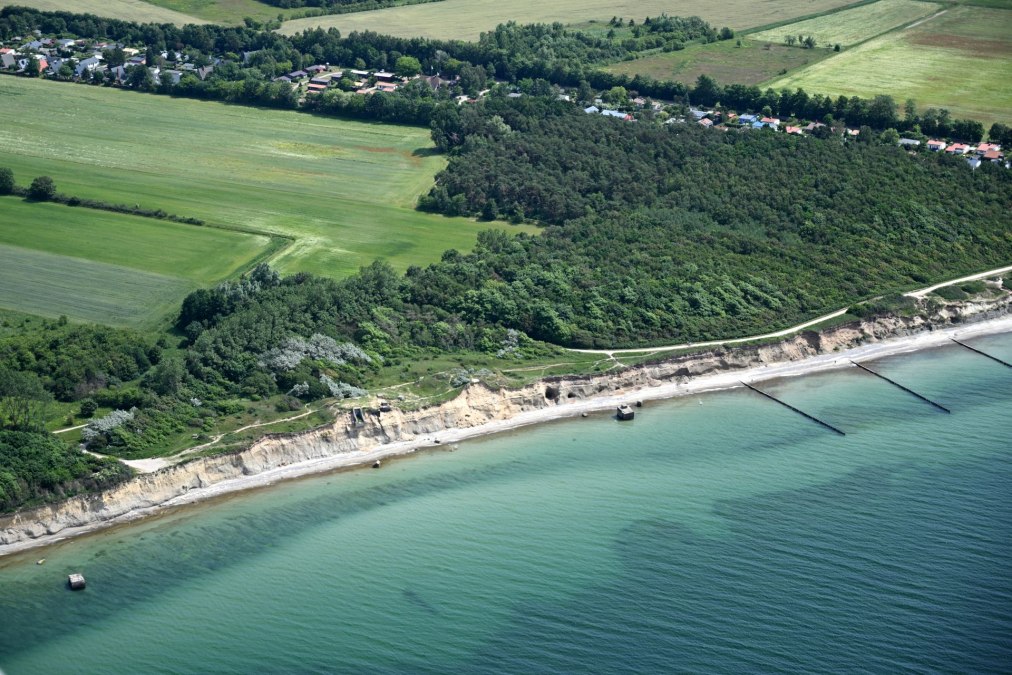 Hohes Ufer aus der Vogelperspektive, &copy; FALCON CREST AIR