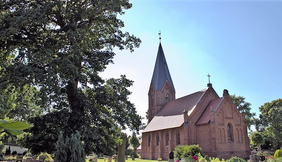 Kirche in Barnin, © C. Ditloff Amt Crivitz