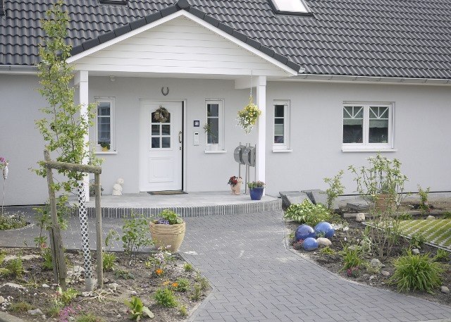 Eingangsbereich zu den FeWo 'Hansemännchen', © Hans Espenschied