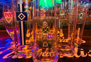 Das Stadionbier - ein Mythos so alt wie der Fu&szlig;ball, &copy; Sportsbar Allstars