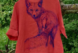 upcycling Textilmalerei, 2025 // © Amanda Isbarn upcycling Textilmalerei, 2025 // © Amanda Isbarn