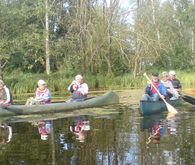 Paddeltour "Auf den Spuren des Bibers" auf Randow und Uecker, © Wanderagentur HARIDO Paddeltour "Auf den Spuren des Bibers" auf Randow und Uecker, © Wanderagentur HARIDO