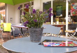 Unsere Plätze für Käffchen und so, © Chocohelden Unsere Plätze für Käffchen und so, © Chocohelden