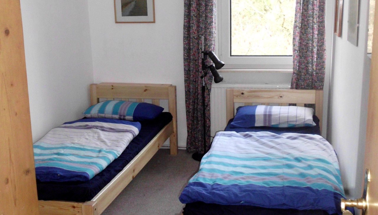 Zimmer mit zwei Einzelbetten, © Elisabeth Tuschy