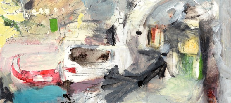 Kleines Tafelbild in Acryl auf Holz // © Christian Kabuß Kleines Tafelbild in Acryl auf Holz // © Christian Kabuß