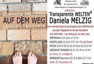 PROGRAMM Kunstkirche 2026 // © DanielaMELZIG PROGRAMM Kunstkirche 2026 // © DanielaMELZIG
