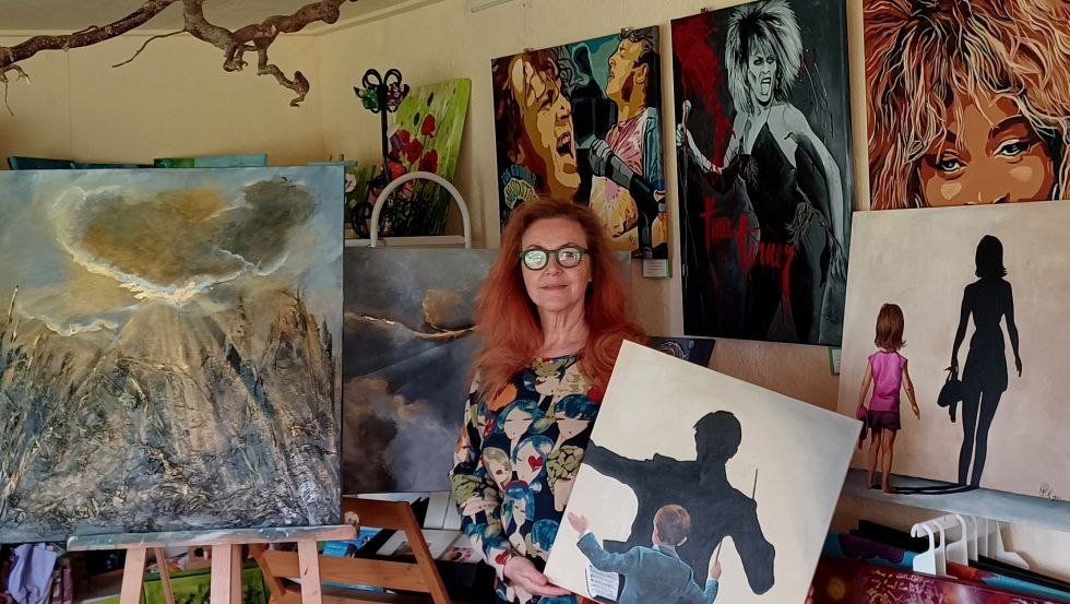 Im Atelier, &copy; Annette Mamerow-Br&uuml;mmer