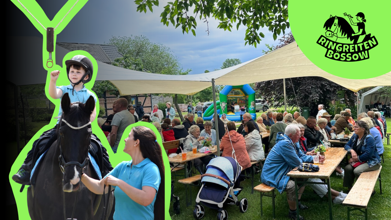 Pfingstfest mit Ringreiten in B&ouml;ssow., &copy; Franziska J&auml;ger