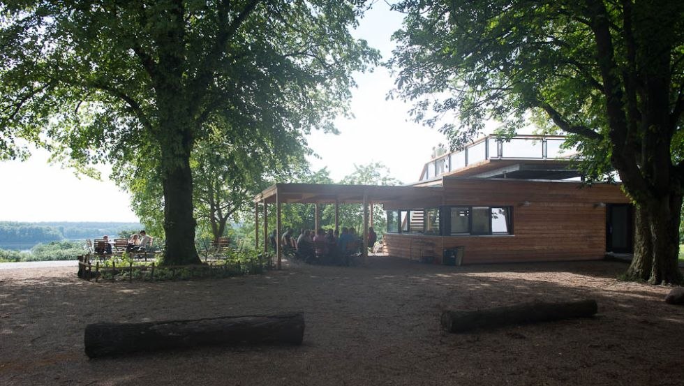 Blick auf den Pavillon // © Seeblick Lassahn/Kabel Blick auf den Pavillon // © Seeblick Lassahn/Kabel