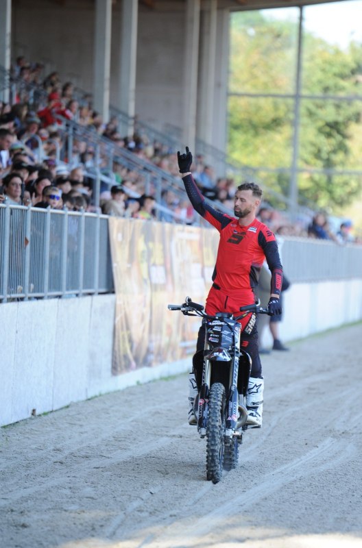 Freestyle-Stuntshow im Landgest&uuml;t Redefin, &copy; A. Strohbehn