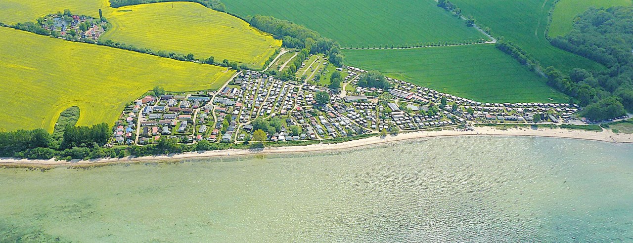 Unser Platz von oben // © Campingplatz Liebeslaube Unser Platz von oben // © Campingplatz Liebeslaube