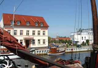 Stadthafen im Zentrum des Seebades Ueckermünde // © Stadt Seebad Ueckermünde Stadthafen im Zentrum des Seebades Ueckermünde // © Stadt Seebad Ueckermünde