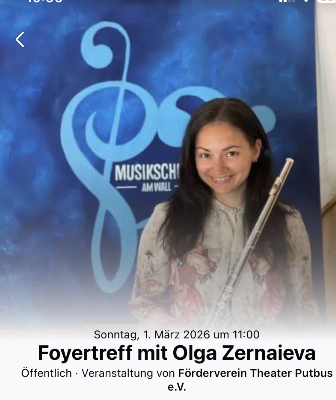 Unterhaltsammer Vormittag im Foyer des Theaters Putbus, &copy; F&ouml;rdervereine Theater Putbus e.V.