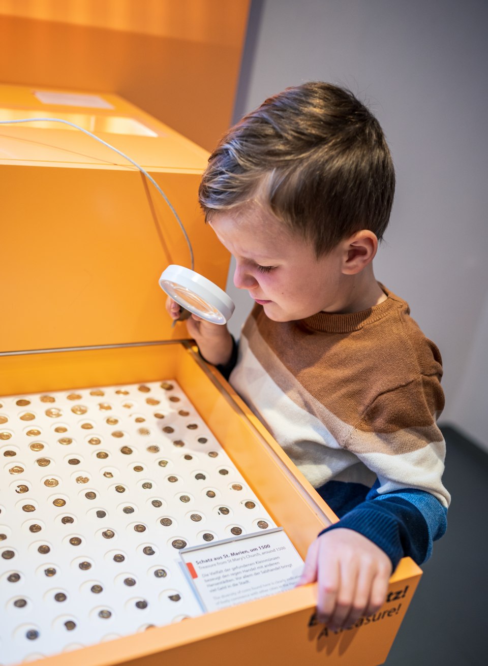 Jongere gasten kunnen alles ook van dichtbij bekijken