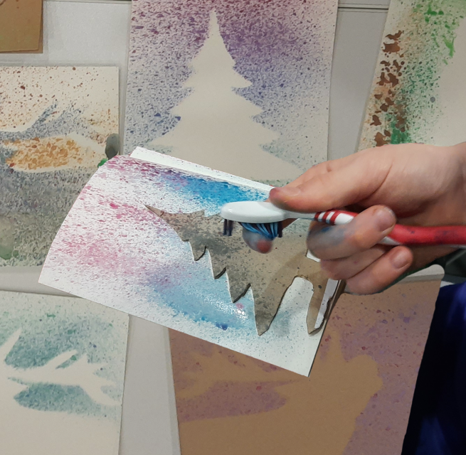 Kaarten ontwerpen met gerecycled materiaal // © Müritzeum Kaarten ontwerpen met gerecycled materiaal // © Müritzeum
