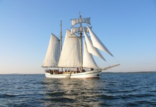Die &raquo;Weisse D&uuml;ne&laquo; // &copy; Weisse D&uuml;ne Segeltouren