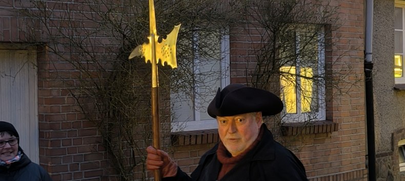 Streifen Sie mit "Nachtw&auml;chter" Volker Siering durchs historische Wittenburg und lassen Sie sich in die Geschichte der Stadt entf&uuml;hren., &copy; Frank Friedrichs