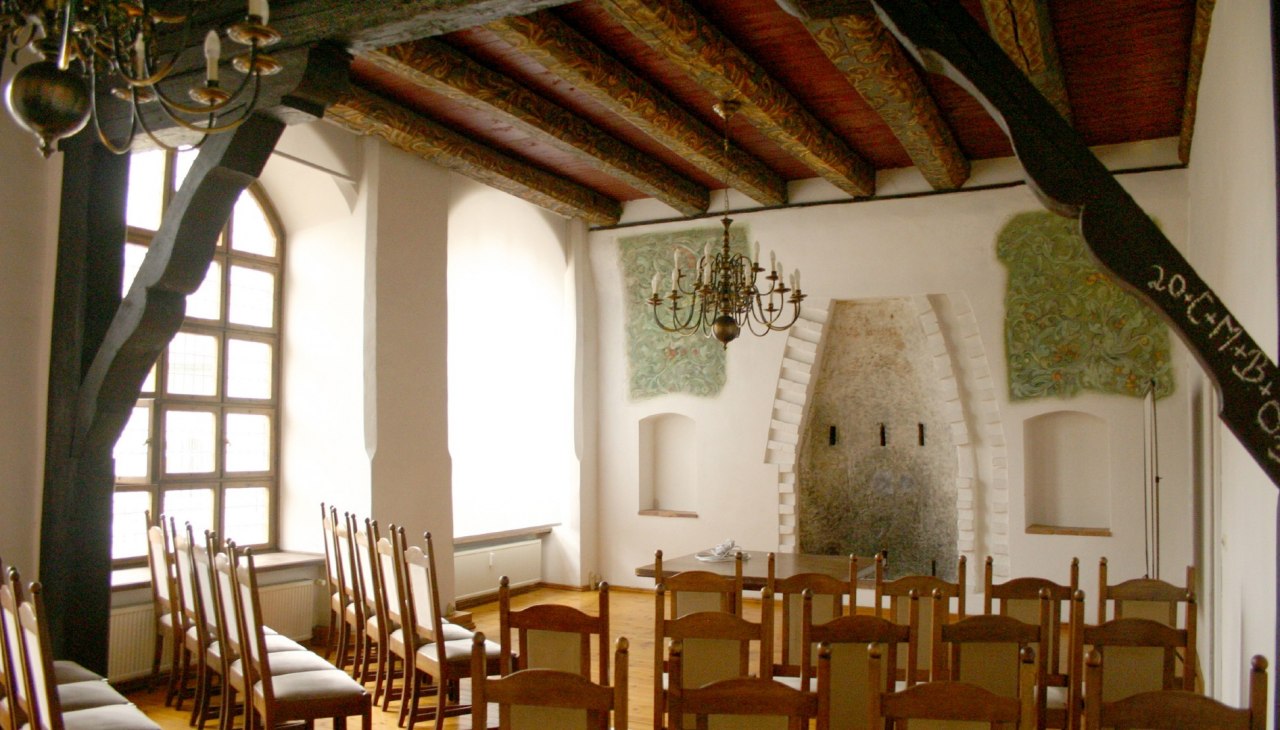 Wulflamhaus Saal, &copy; Tourismuszentrale Stralsund