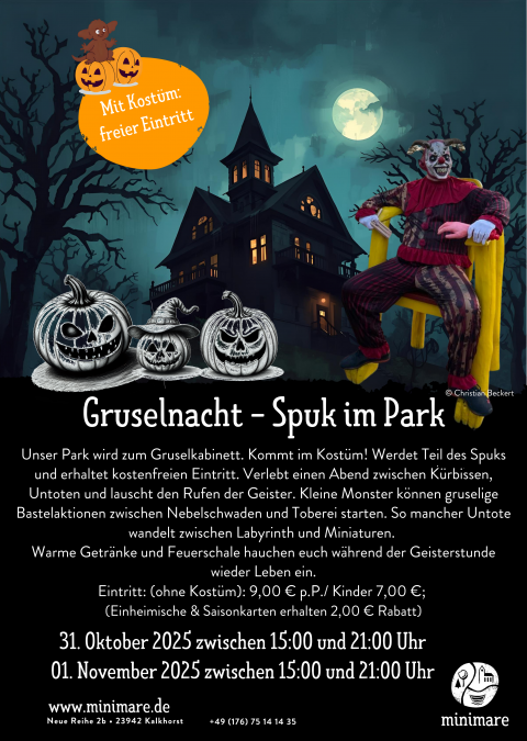 Halloween 2025 neu, © minimare Halloween 2025 neu, © minimare