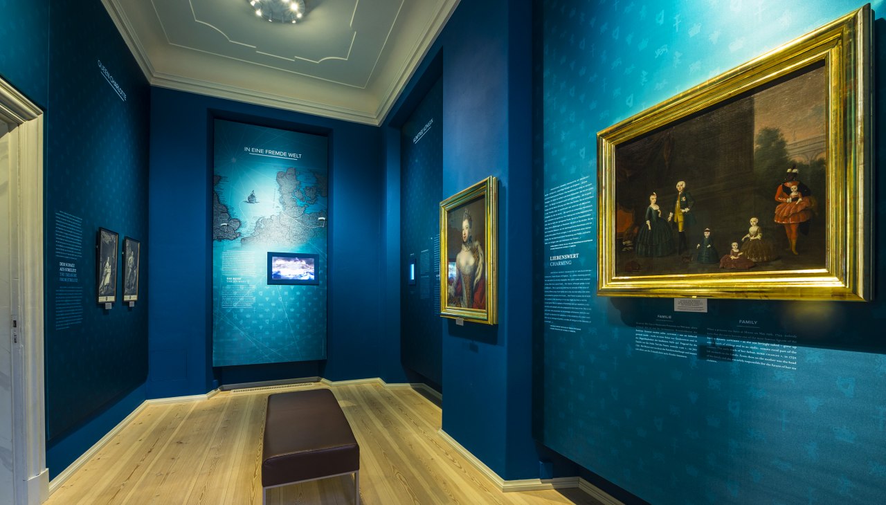 Ausstellung im Schloss Mirow, © SSGK M-V / Timm Allrich Ausstellung im Schloss Mirow, © SSGK M-V / Timm Allrich