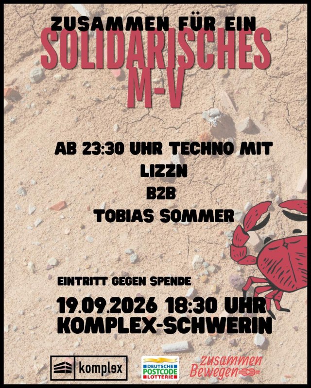 Titelbild mit DJs // © Komplex Schwerin Titelbild mit DJs // © Komplex Schwerin